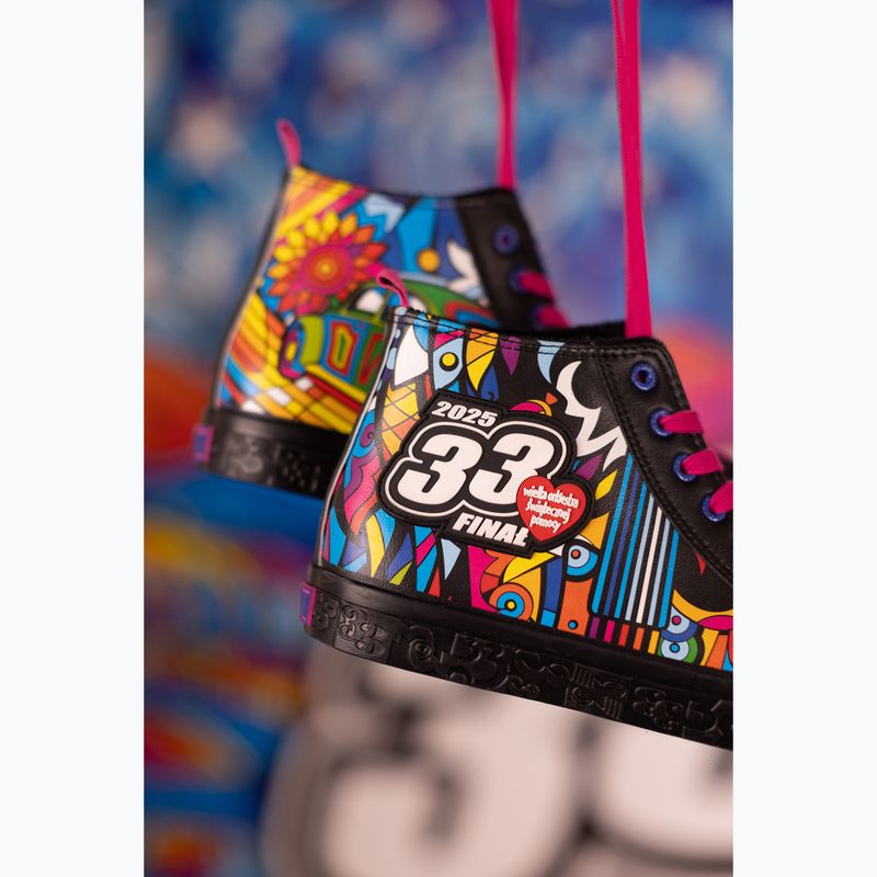 BIG STAR women's trainers RR274A653 black/multicolour 15