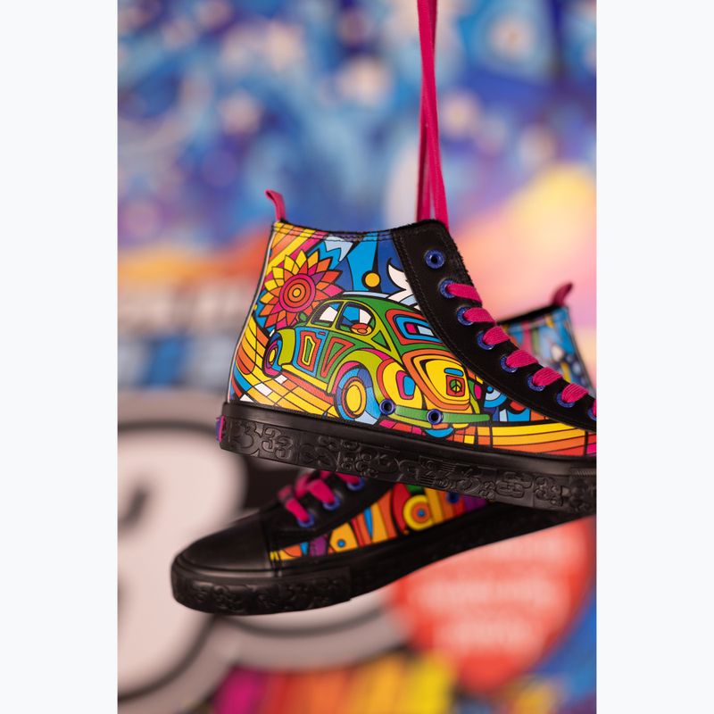BIG STAR women's trainers RR274A653 black/multicolour 16