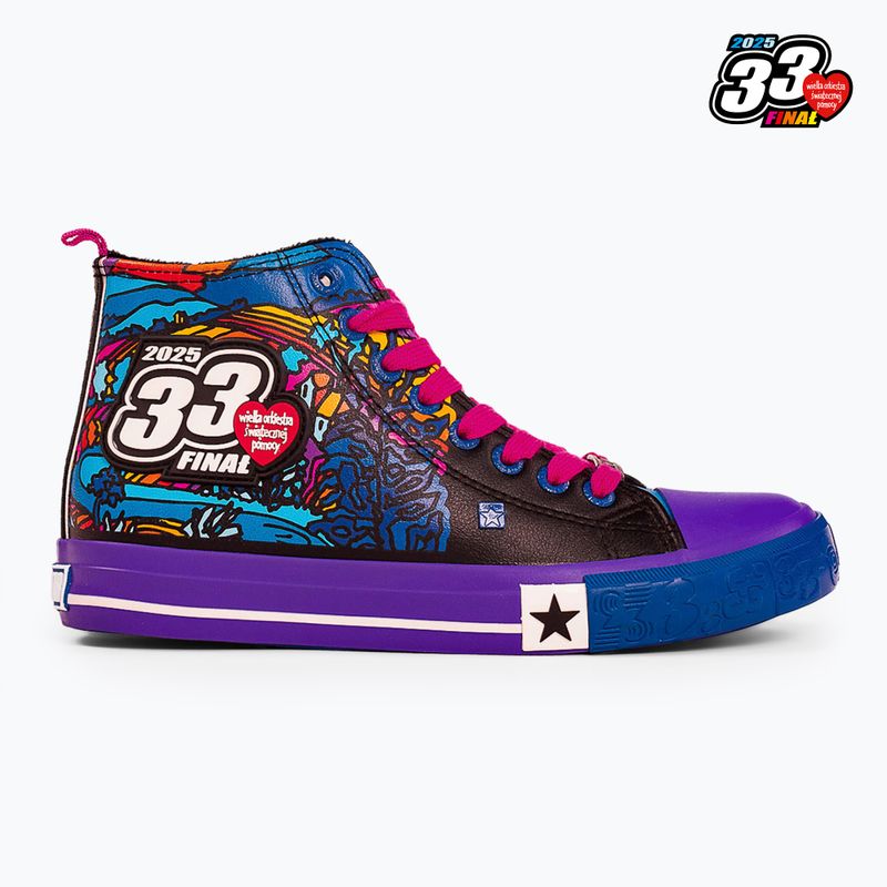 BIG STAR women's trainers RR274A650 blue/purple