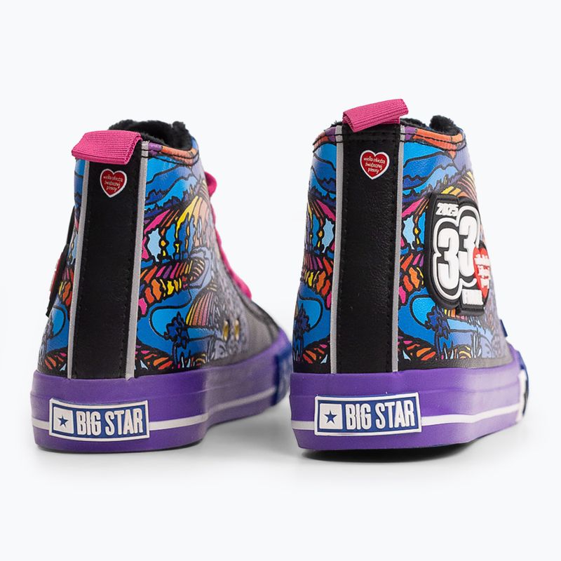 BIG STAR women's trainers RR274A650 blue/purple 4
