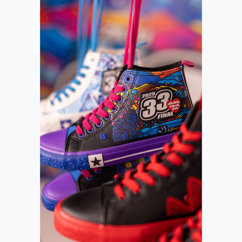 BIG STAR women's trainers RR274A650 blue/purple 13