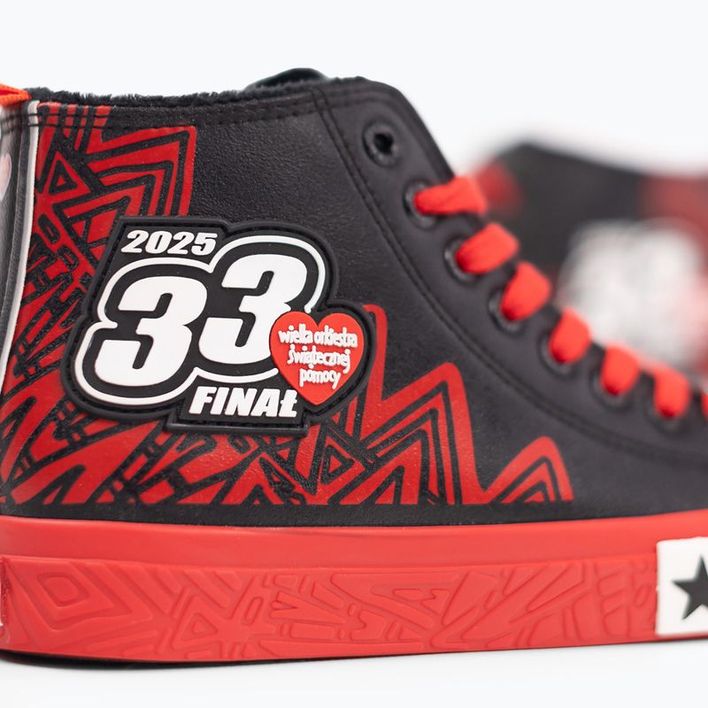 BIG STAR women's trainers RR274A652 black/red 8