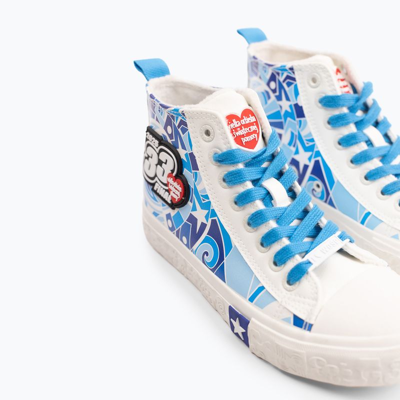 BIG STAR women's trainers RR274A654 white 8