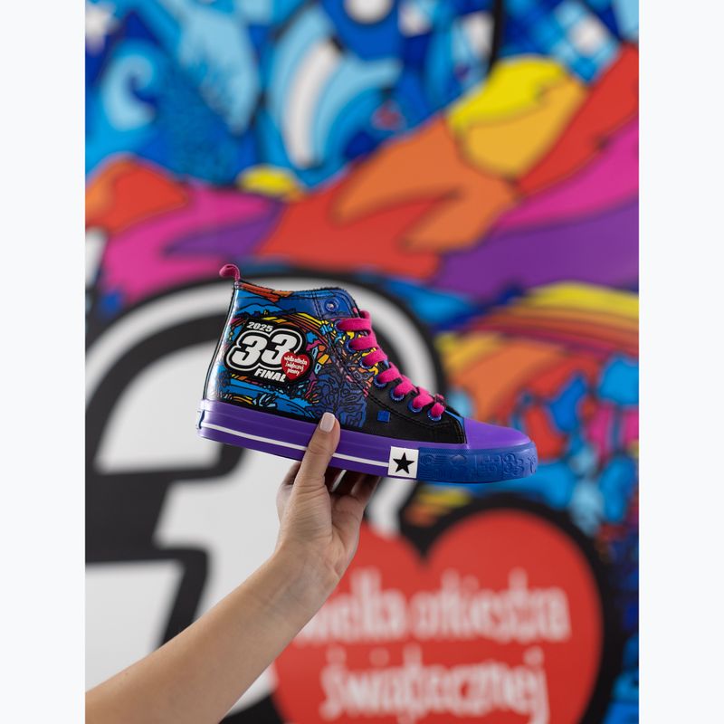 BIG STAR children's trainers RR374650 blue/purple 10