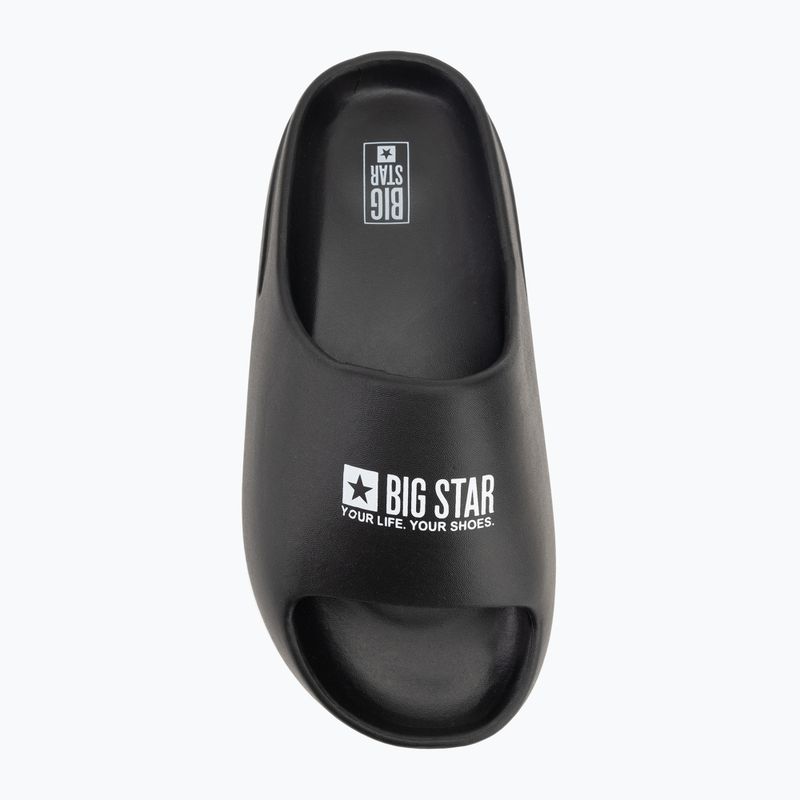 BIG STAR men's flip-flops RR174A012 black 5