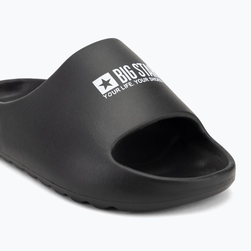 BIG STAR men's flip-flops RR174A012 black 7