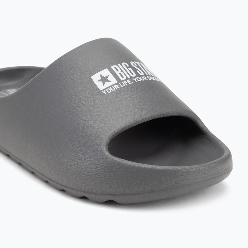 BIG STAR men's flip-flops RR174A013 grey 7