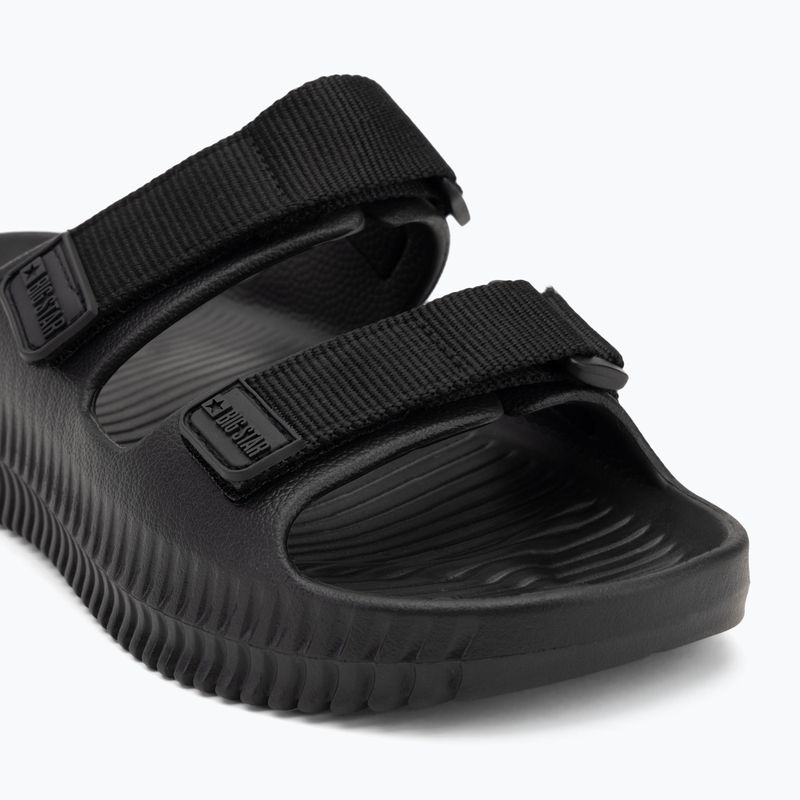 Big Star men's flip-flops RR174A026 black 7