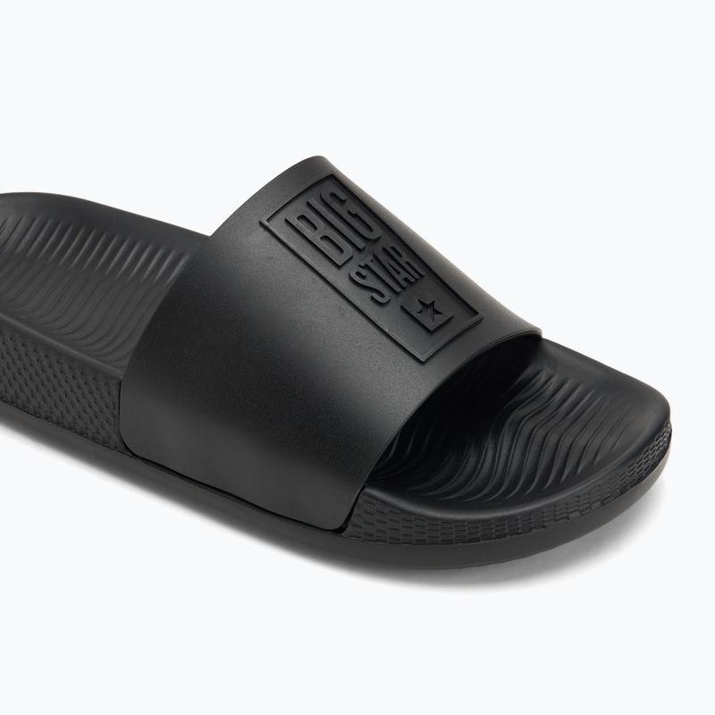 BIG STAR men's flip-flops RR174A041 black 7