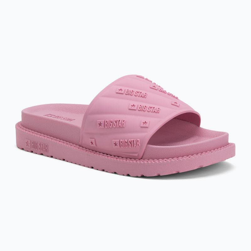 BIG STAR women's flip flops RR274A541 pink