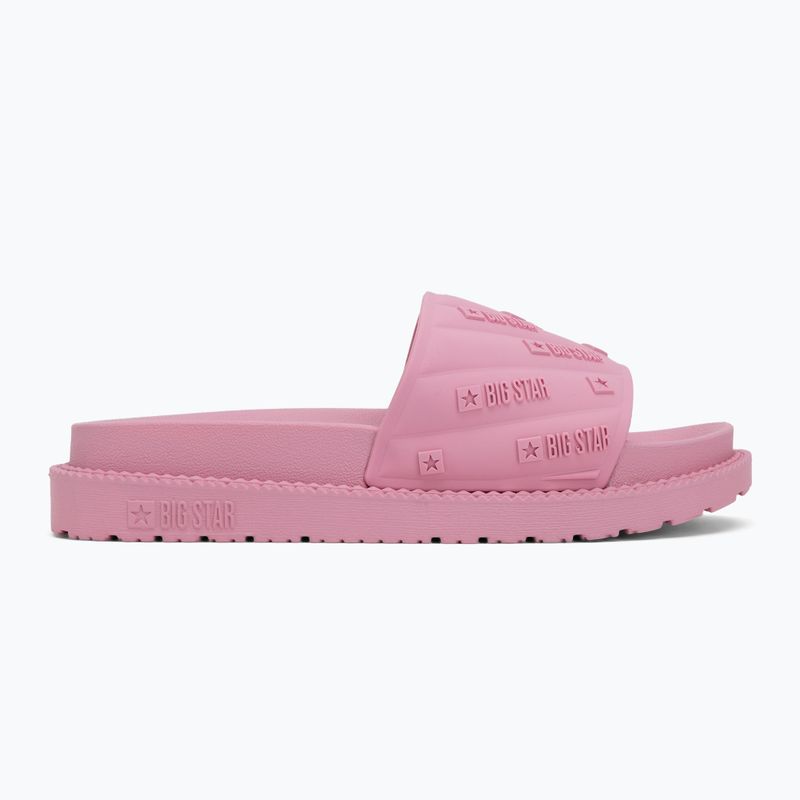 BIG STAR women's flip flops RR274A541 pink 2