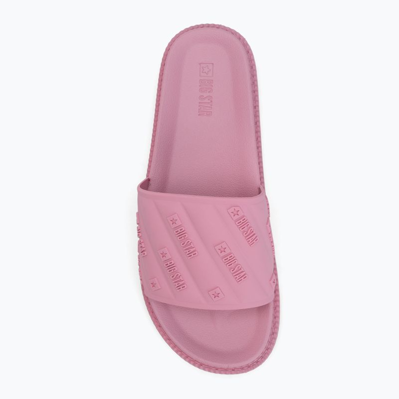 BIG STAR women's flip flops RR274A541 pink 5