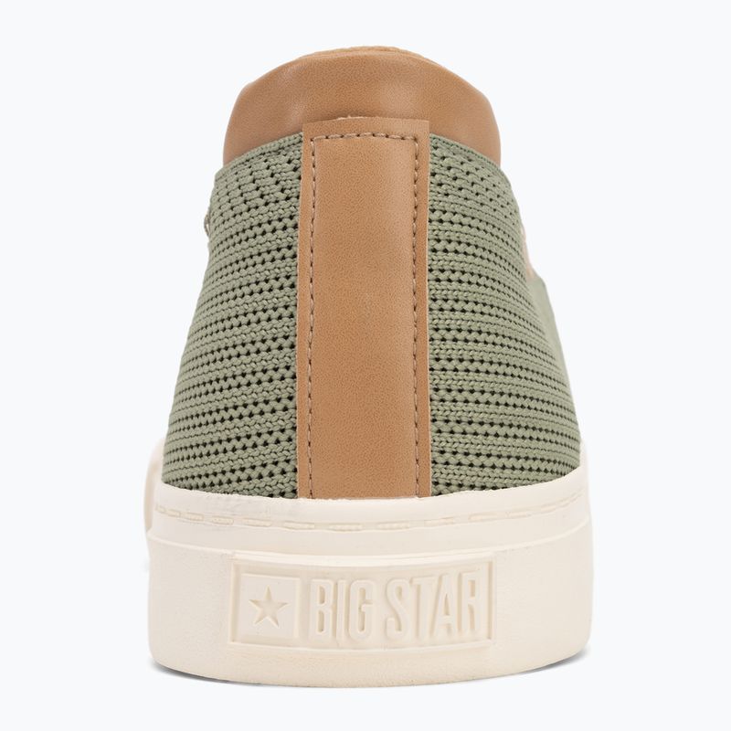BIG STAR women's trainers RR274718 light green 6