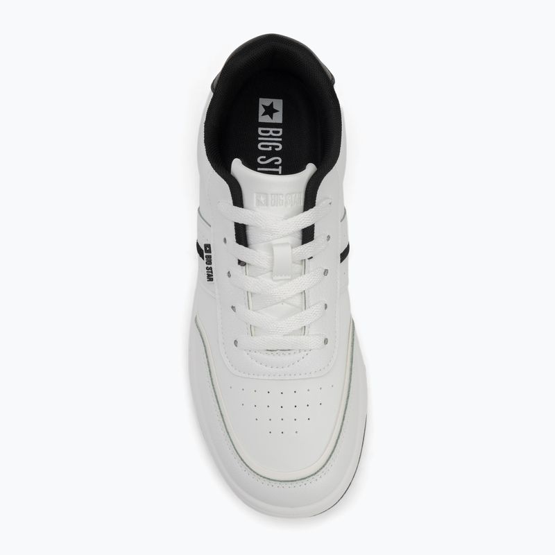 BIG STAR men's shoes RR174263 white / black 5