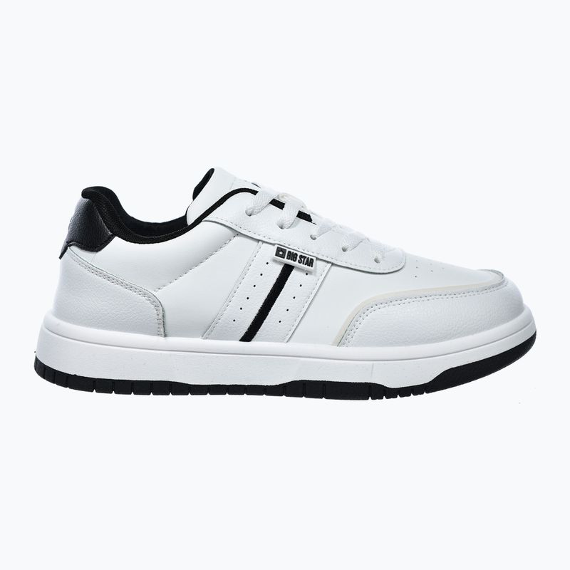 BIG STAR men's shoes RR174263 white / black 8