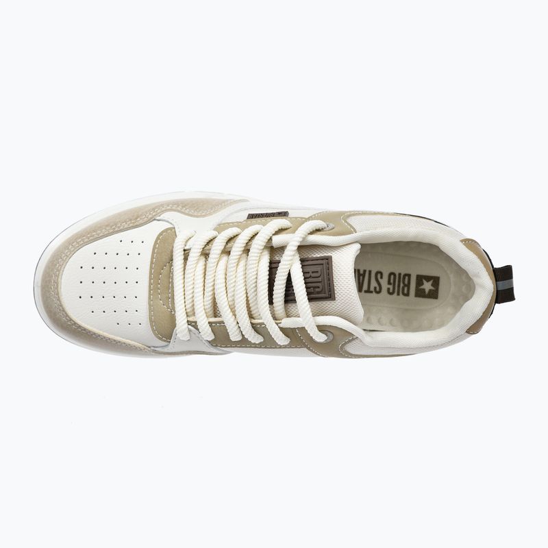 BIG STAR men's shoes RR174604 beige 10