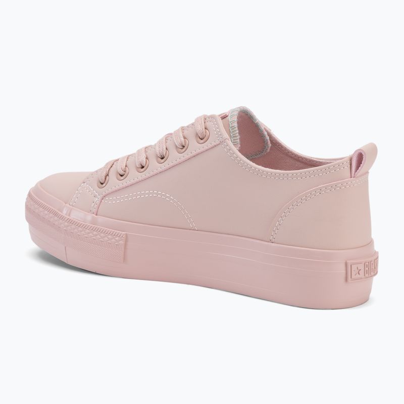 BIG STAR women's trainers RR274A294 light pink 3