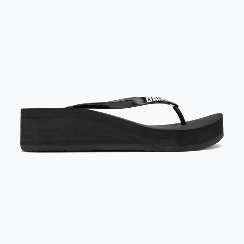 BIG STAR women's flip flops RR274A549 black 2