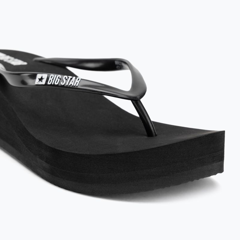 BIG STAR women's flip flops RR274A549 black 7