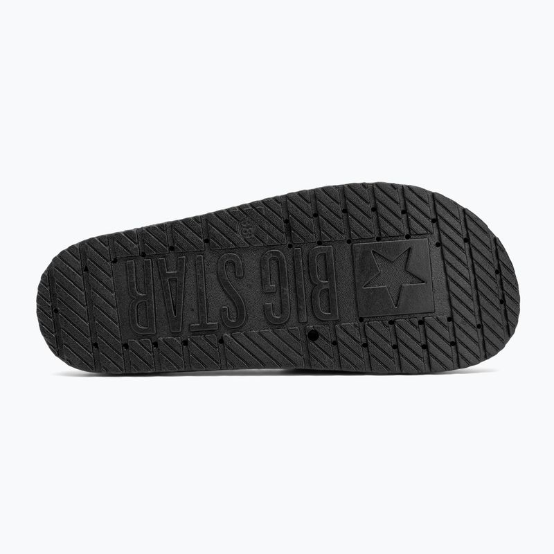 BIG STAR women's flip flops RR274A540 black 4