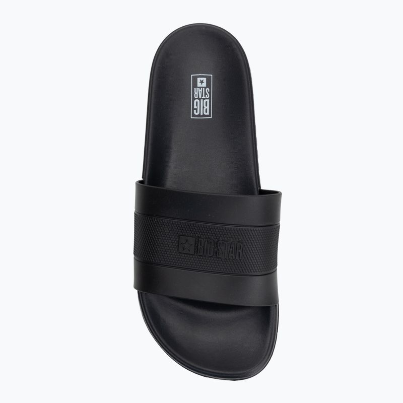 BIG STAR men's flip-flops RR174A046 black 5