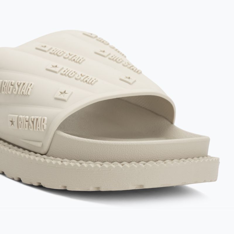 BIG STAR women's flip flops RR274A542 beige 7