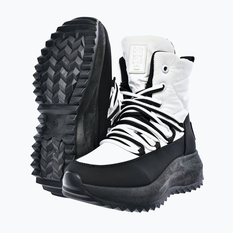 Women's snow boots BIG STAR SS274060 white/black 2