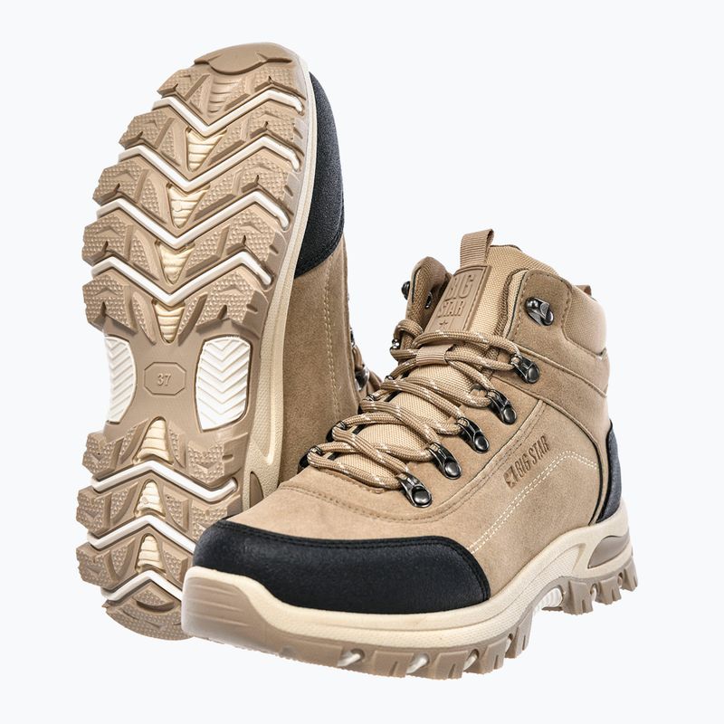 Women's shoes BIG STAR SS274095 dark beige 11