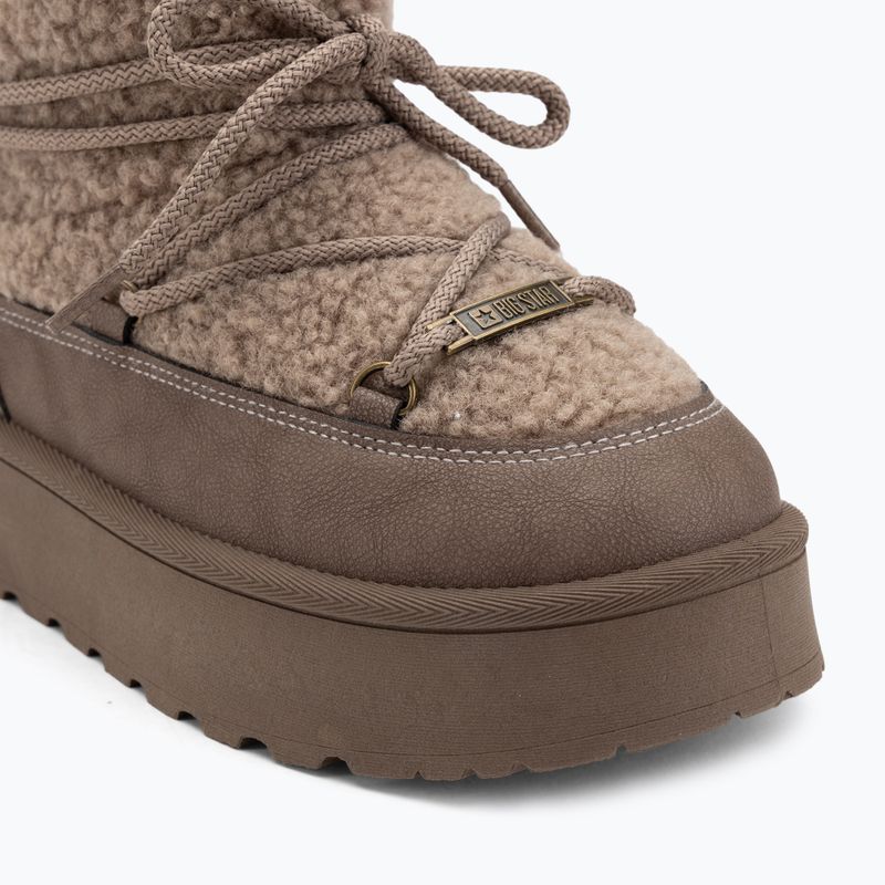 Women's snow boots BIG STAR SS274112 brown 7