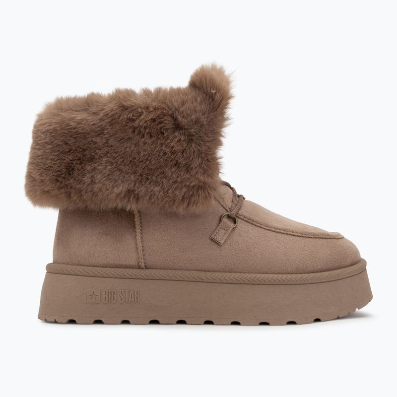 Women's snow boots BIG STAR SS274114 beige 2