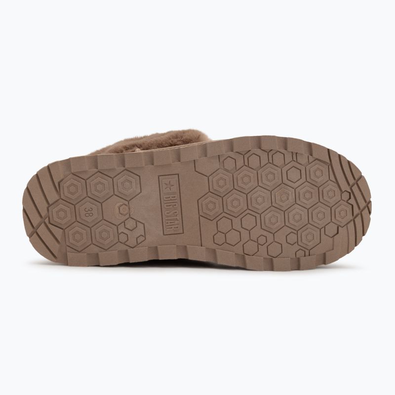 Women's snow boots BIG STAR SS274114 beige 4