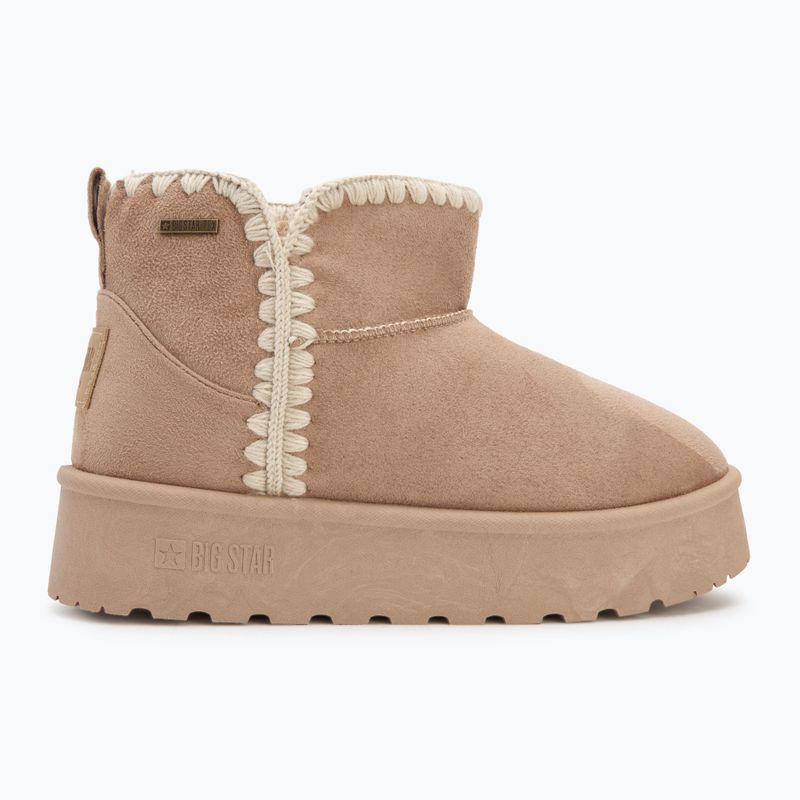 Women's snow boots BIG STAR SS274129 beige 2