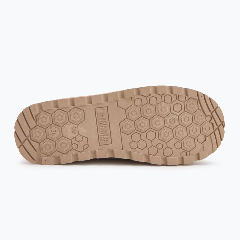 Women's snow boots BIG STAR SS274129 beige 4