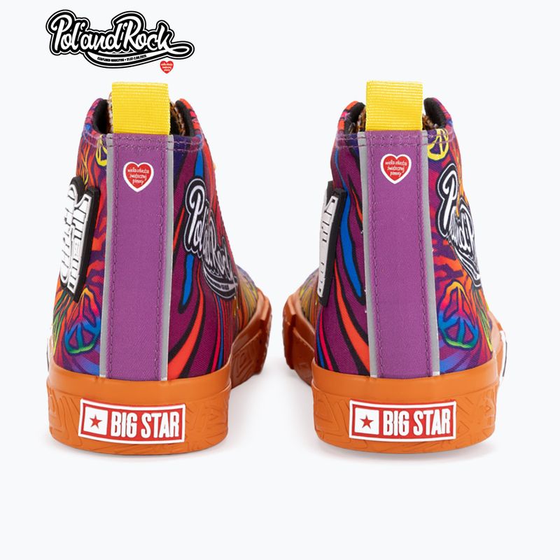 BIG STAR men's trainers SS174502 orange 11