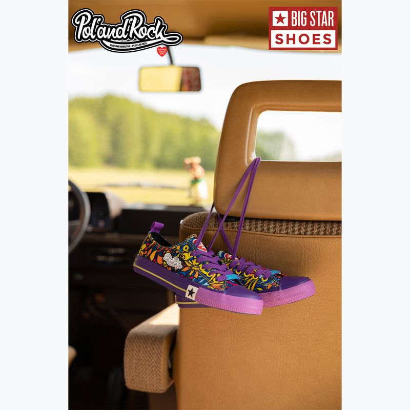 BIG STAR women's trainers SS274905 violet 13