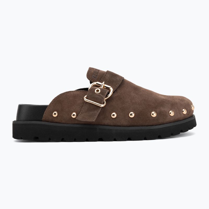 Women's slides BIG STAR TT274952 brown 2