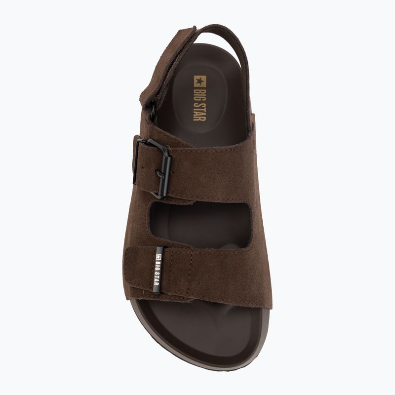 Women's sandals BIG STAR TT274236 dark brown 5