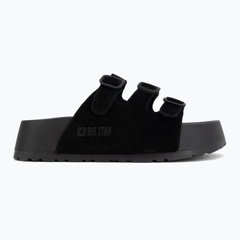 Women's slides BIG STAR TT274531 black 2