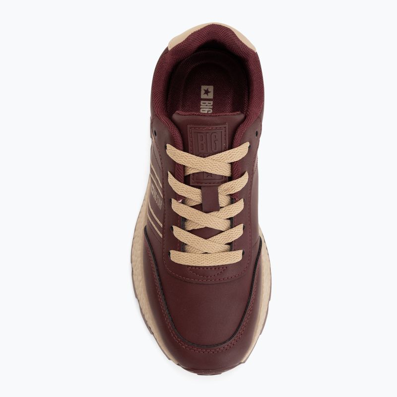 Women's shoes BIG STAR UU274041 burgundy 5