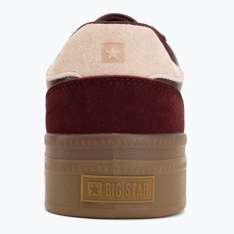 Women's shoes BIG STAR UU274013 burgundy 6