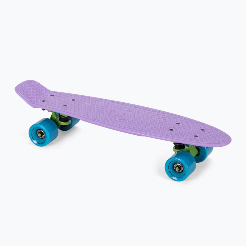 Footy skateboard Meteor purple 23693