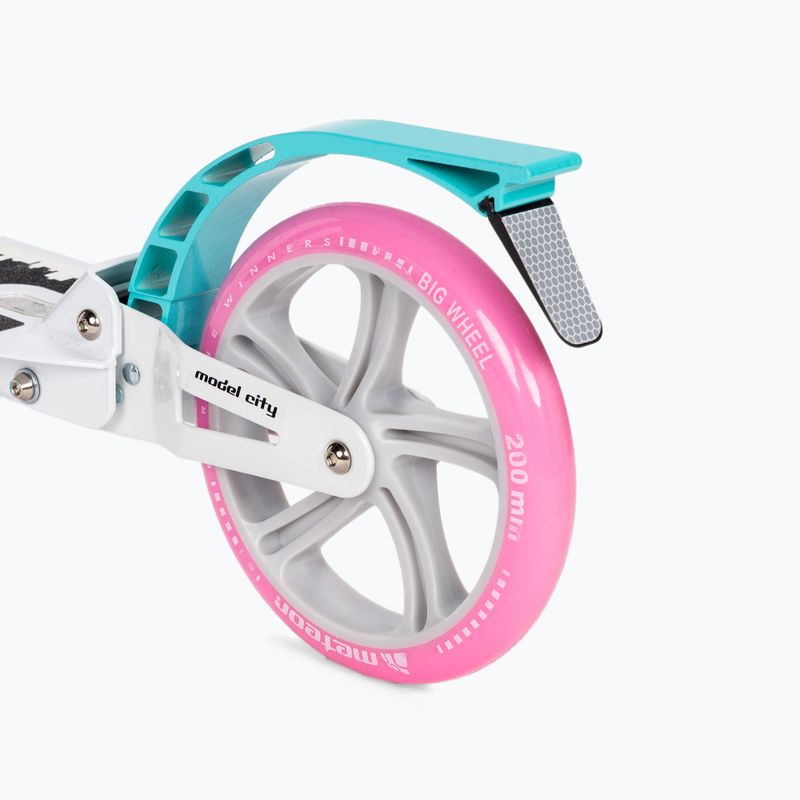 Meteor City Venice scooter white and pink 22543 7