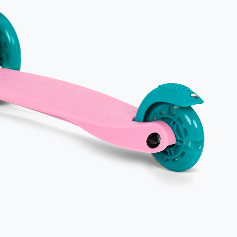 Children's tricycle scooter Meteor Tucan pink-blue 22659 6