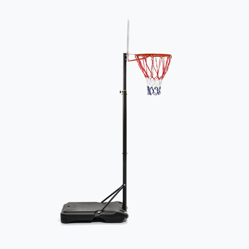 Portable basketball basket Meteor Boston 18 black and white 20084 3