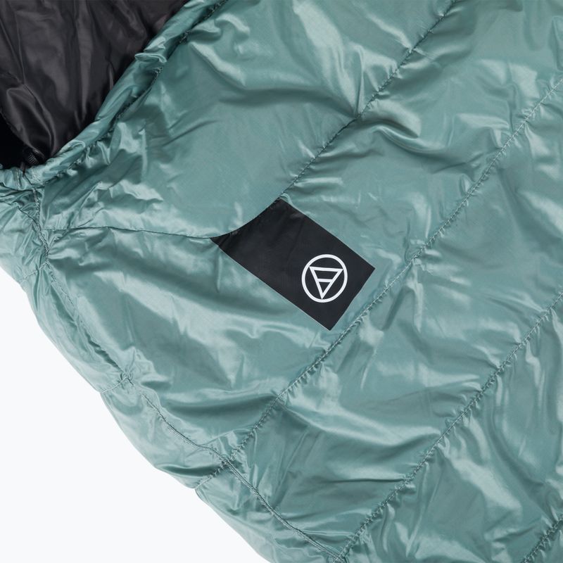Sleeping bag AURA Nom 300 left grey AU07122 5