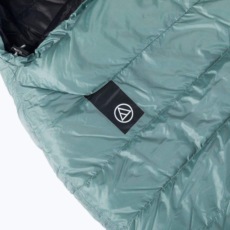 Sleeping bag AURA Nom 400 left grey AU07160 5