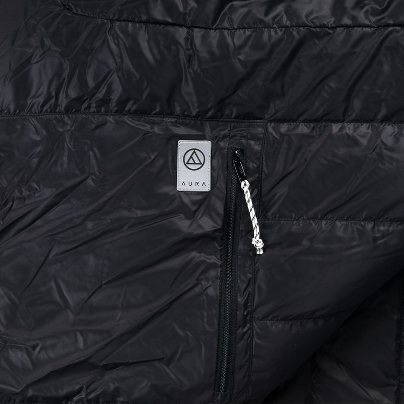 Sleeping bag AURA Nom 400 left grey AU07160 8