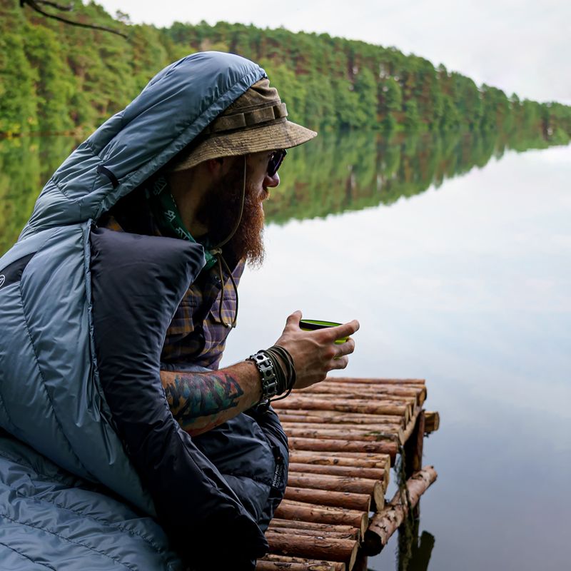 Sleeping bag AURA Nom 200 left blue AU07207 12