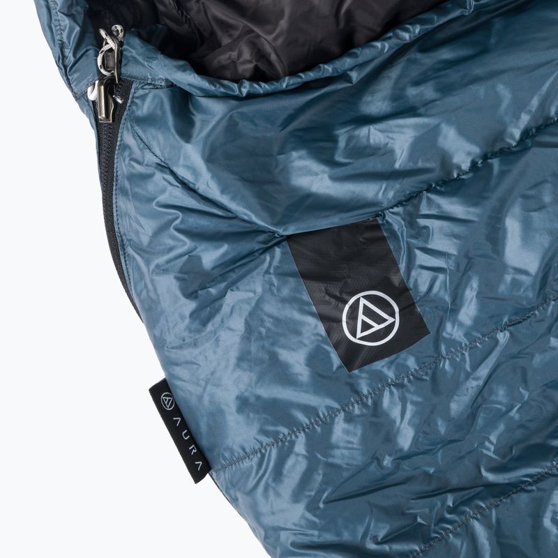 AURA Nom 200 195 cm/right steel sleeping bag 5