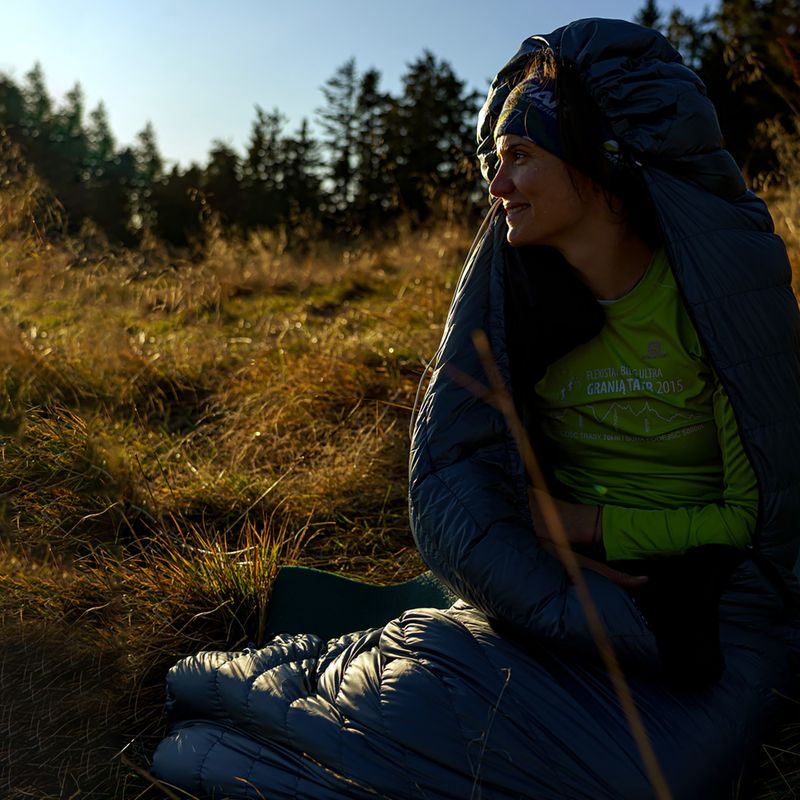 AURA Nom 200 195 cm/right steel sleeping bag 11